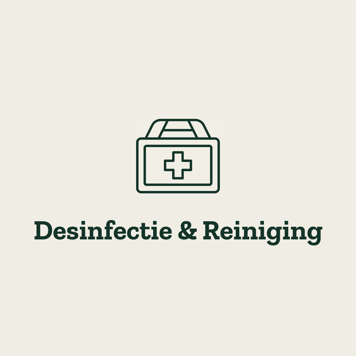 Desinfectie & Reiniging