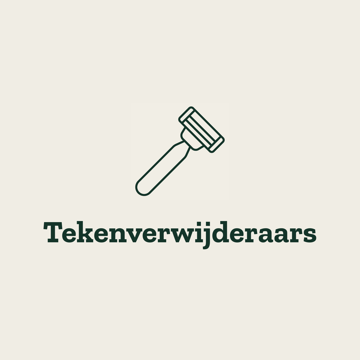 Tekenverwijderaars