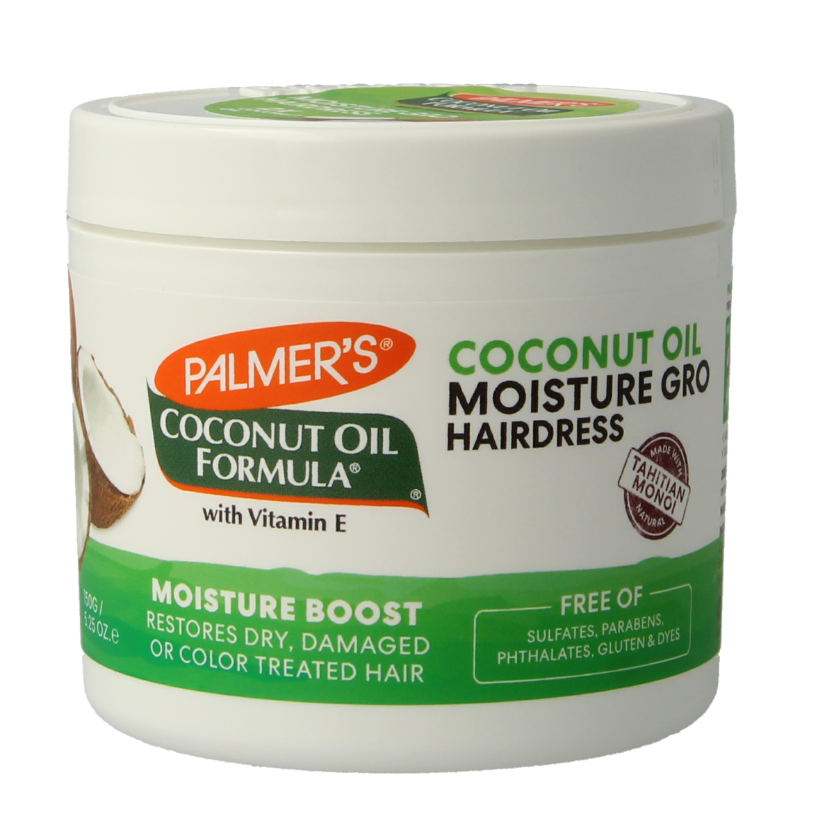 Palmers Coconut oil formula moisture boost pot 150.00 Gram