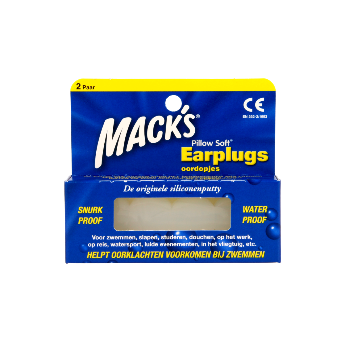 Macks Earplugs 4.00 Stuks