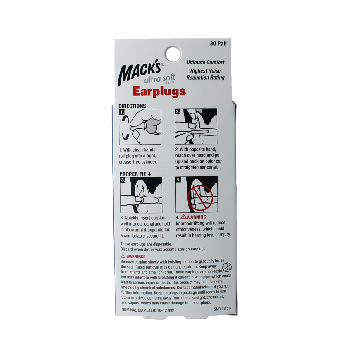 Macks Safesound ultra 30.00 Paar