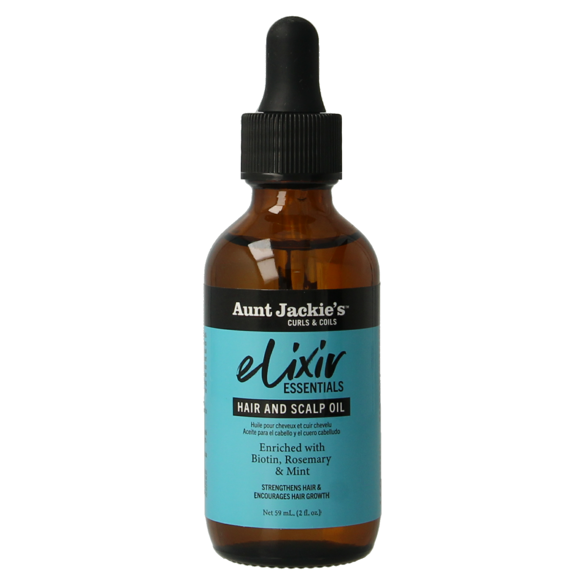 Aunt Jackie's  Elixer biotin ros 59.00 Milliliter