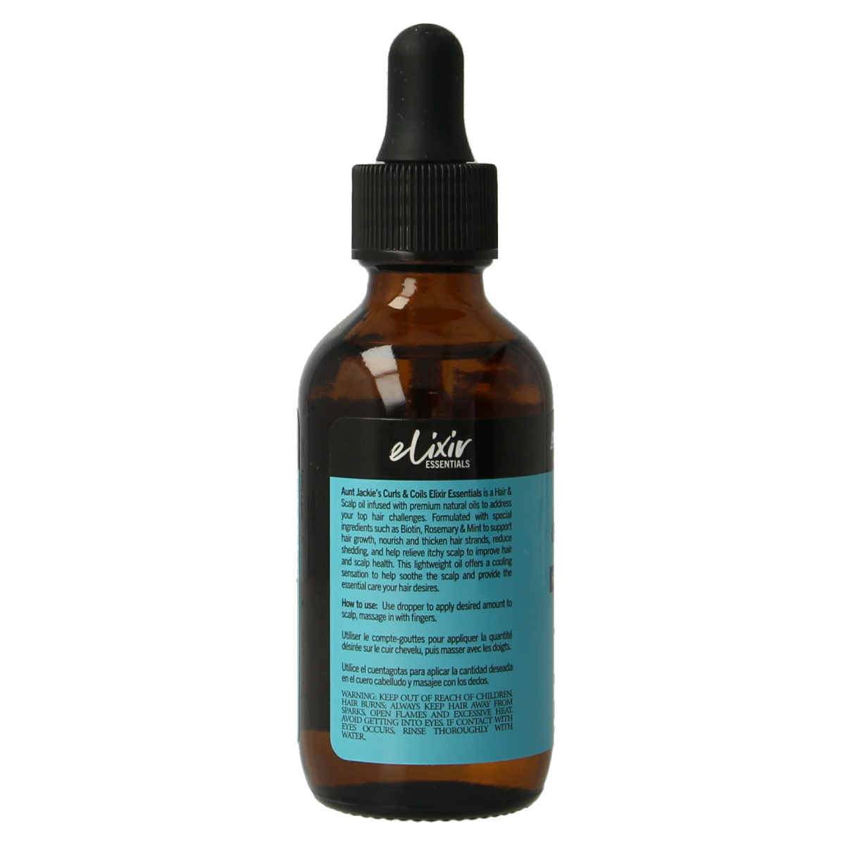 Aunt Jackie's  Elixer biotin ros 59.00 Milliliter