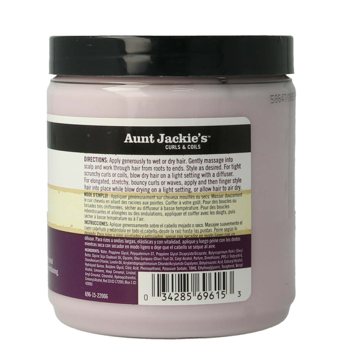 Aunt Jackie's  Curl lala custard 430.00 Milliliter