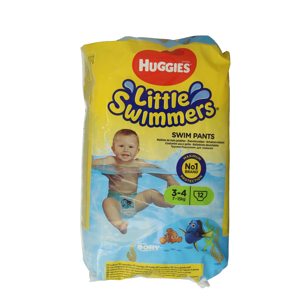 Huggies Little swimmers maat 3-4 7-15kg 12.00 Stuks