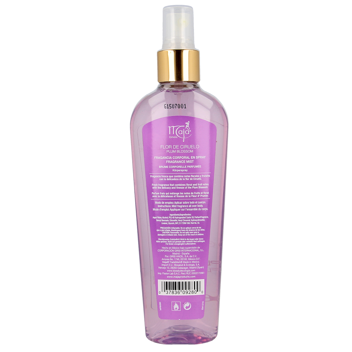 Maja Plum blossom bodysplash lichaamspray 240.00 Milliliter