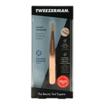 Tweezerman Slant tweezer rose goud 1.00 Stuks