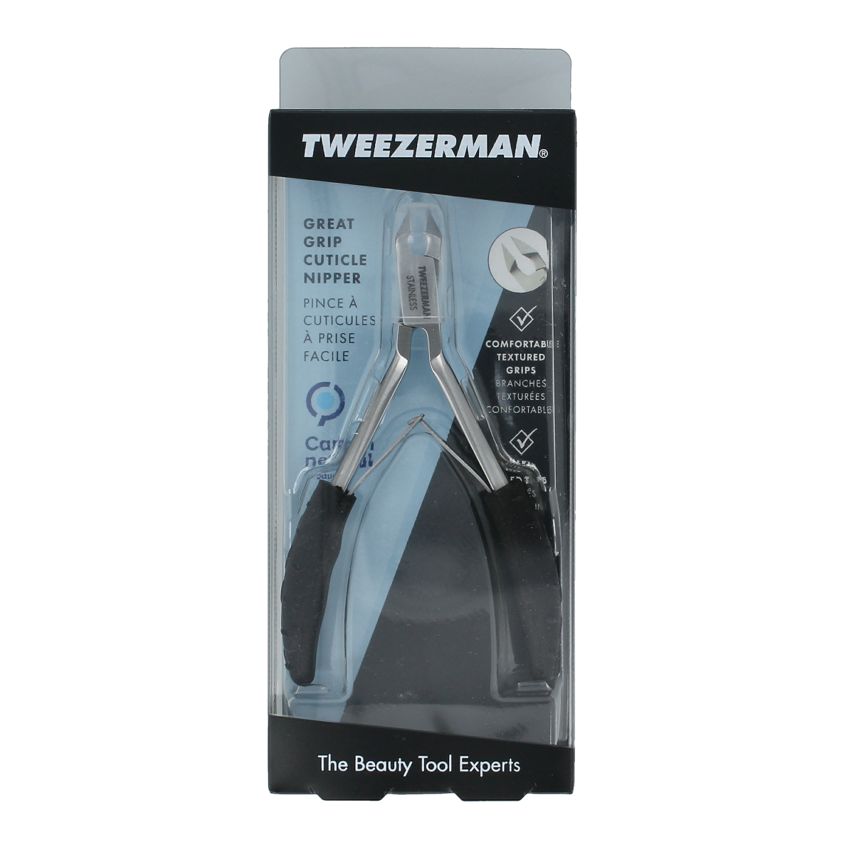 Tweezerman Cuticle nipper wide grip 1.00 Stuks