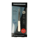 Tweezerman Slant tweezer klassiek stainless steel 1.00 Stuks