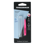 Tweezerman Mini slant tweezer neon pink 1.00 Stuks