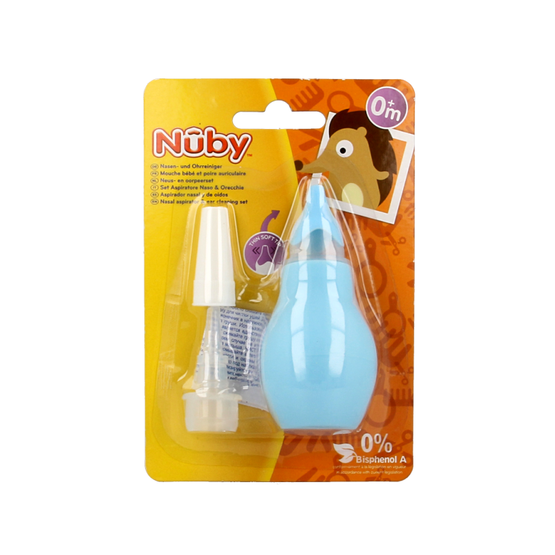 Nuby Neuspeer & oorreiniger 1 Stuks