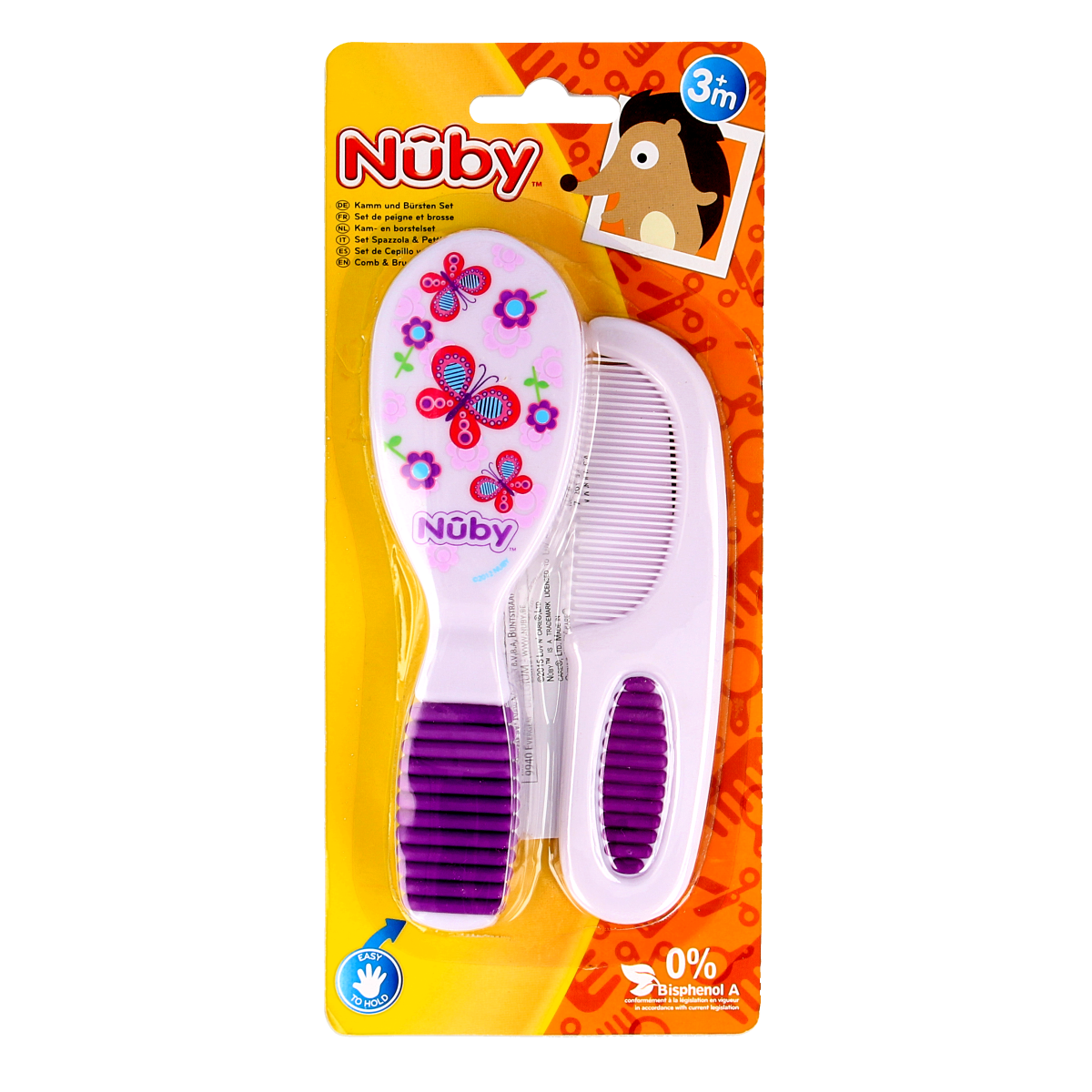 Nuby Kam & borstel set 1.00 Set