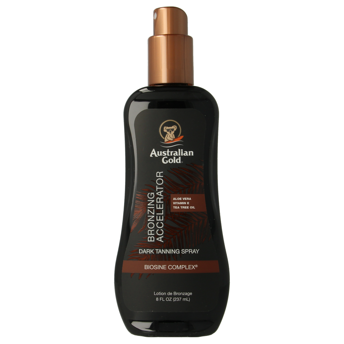 Australian Gold Dark tanning accelerator spray gel met bronzer  237.00 Milliliter