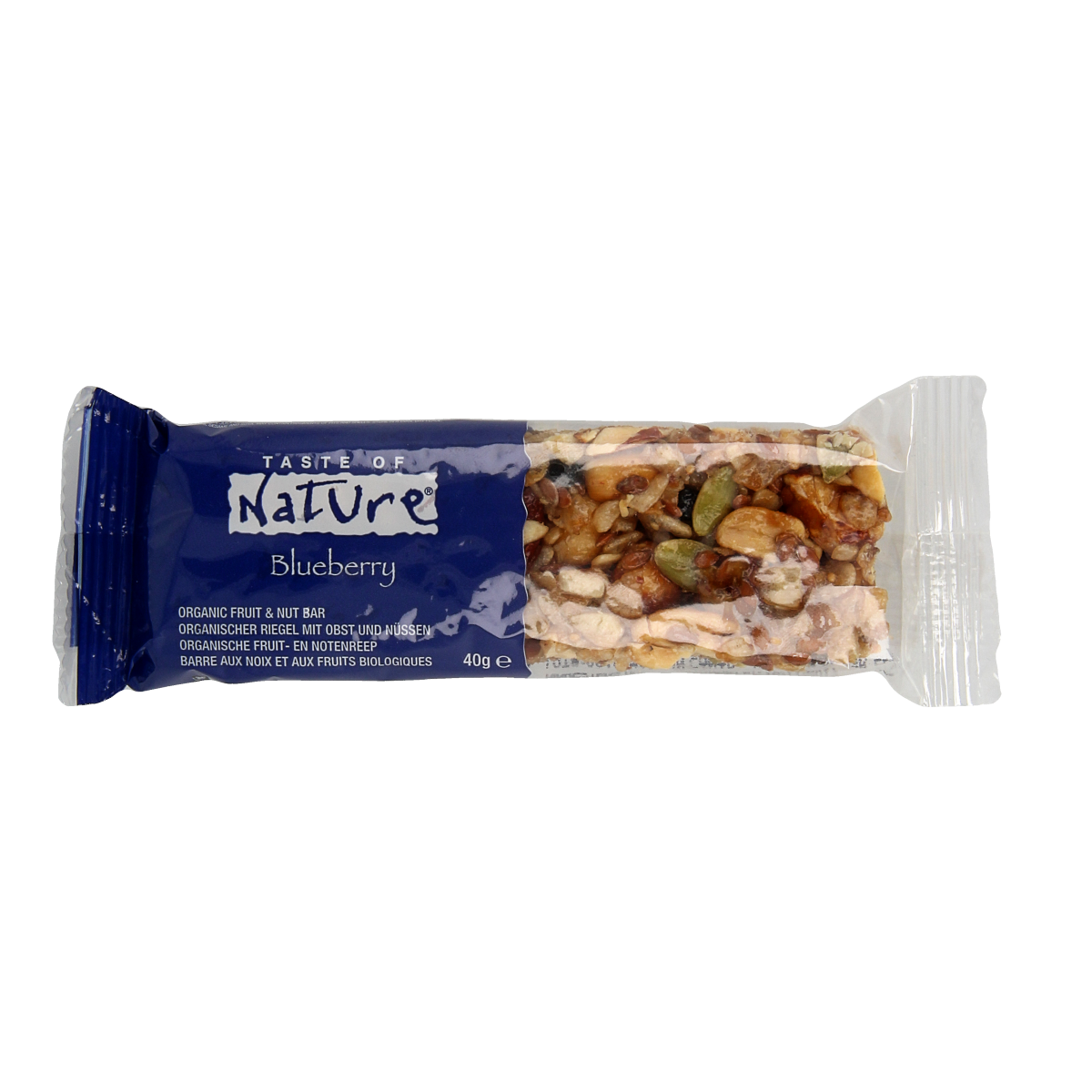 Taste Of Nature Blueberry granenreep bio 40.00 Gram