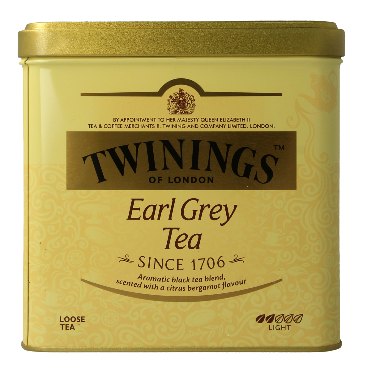 Twinings Earl grey blik 500.00 Gram