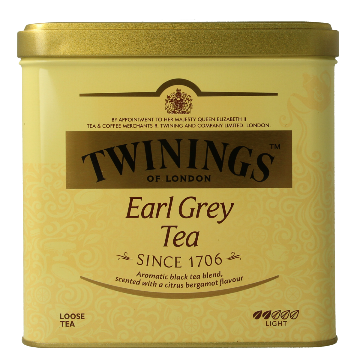 Twinings Earl grey blik 500.00 Gram