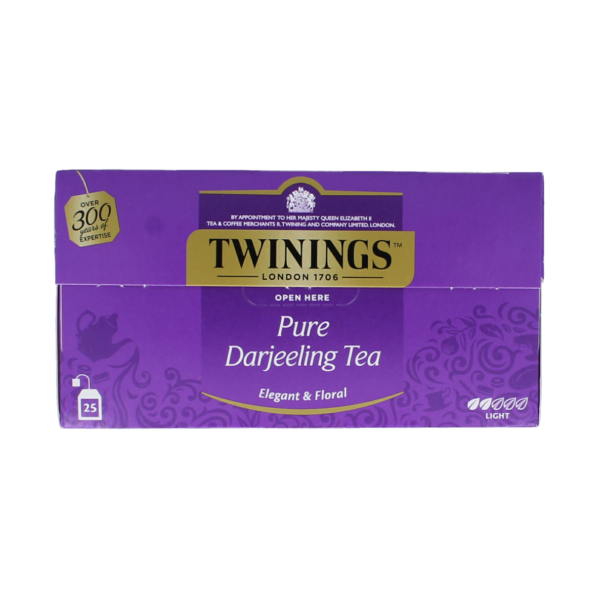 Twinings Darjeeling thee 25.00 Zakjes