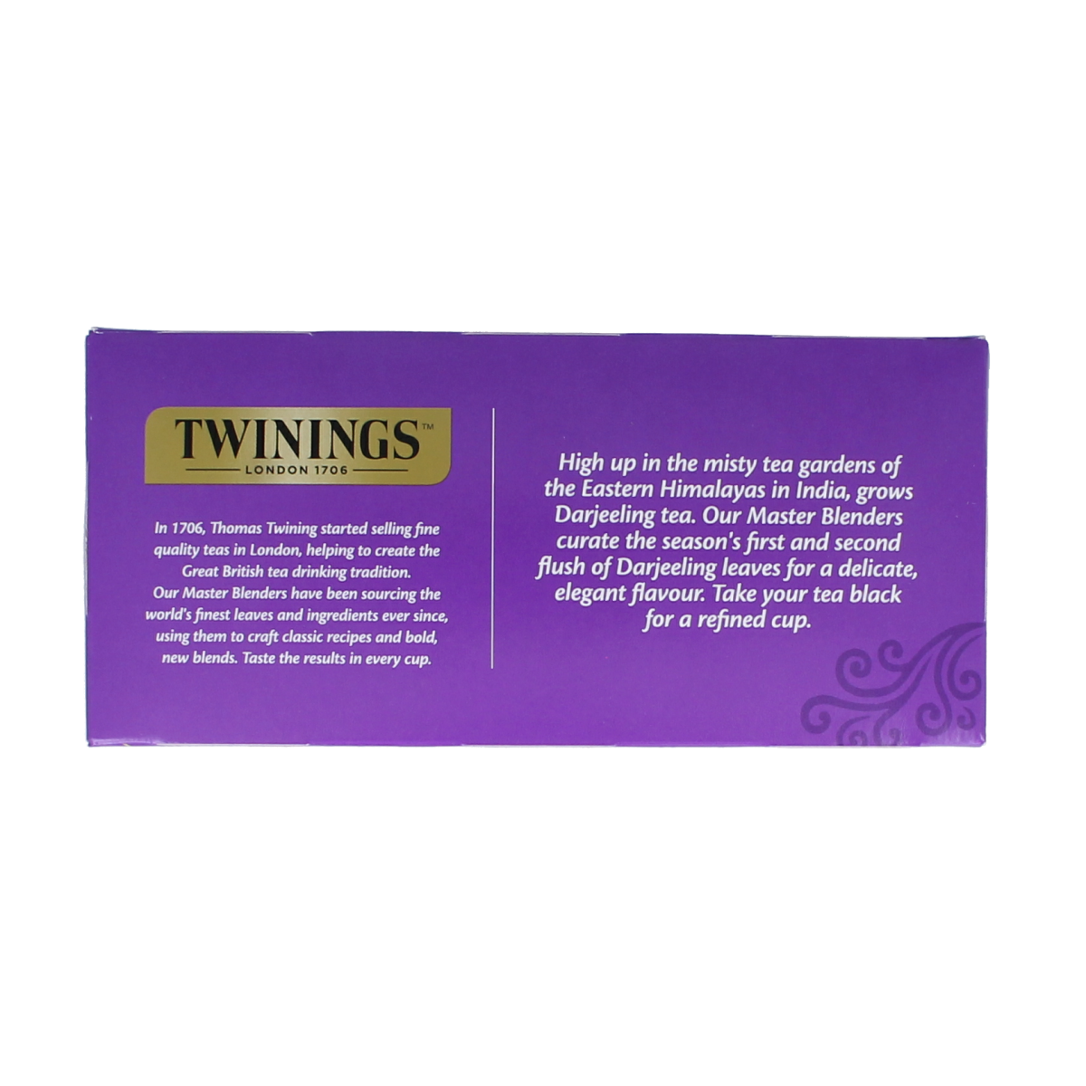 Twinings Darjeeling thee 25.00 Zakjes