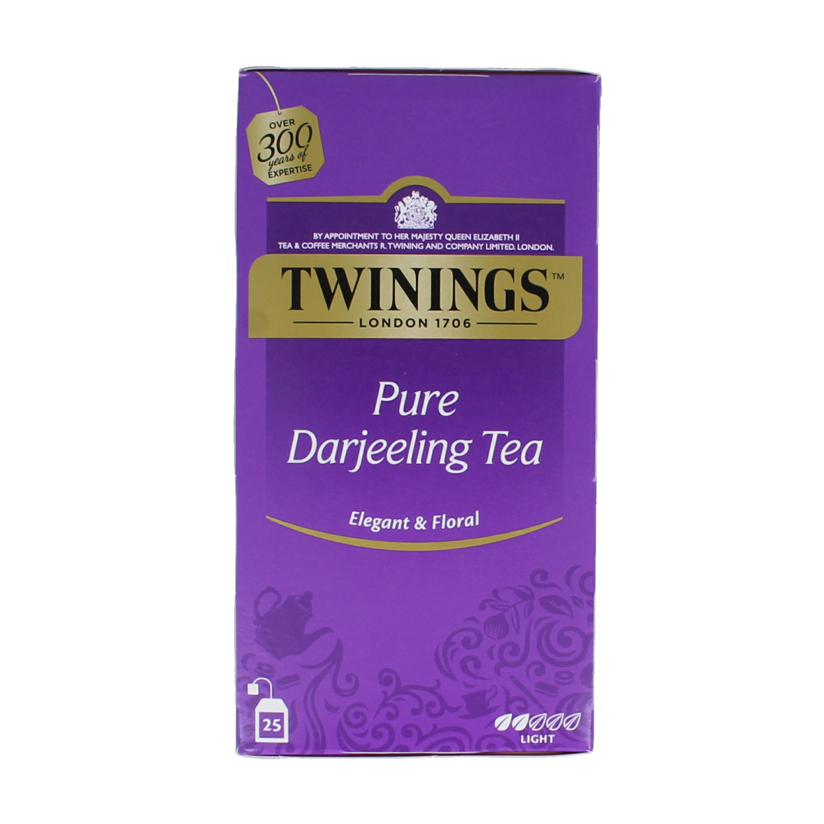 Twinings Darjeeling thee 25.00 Zakjes