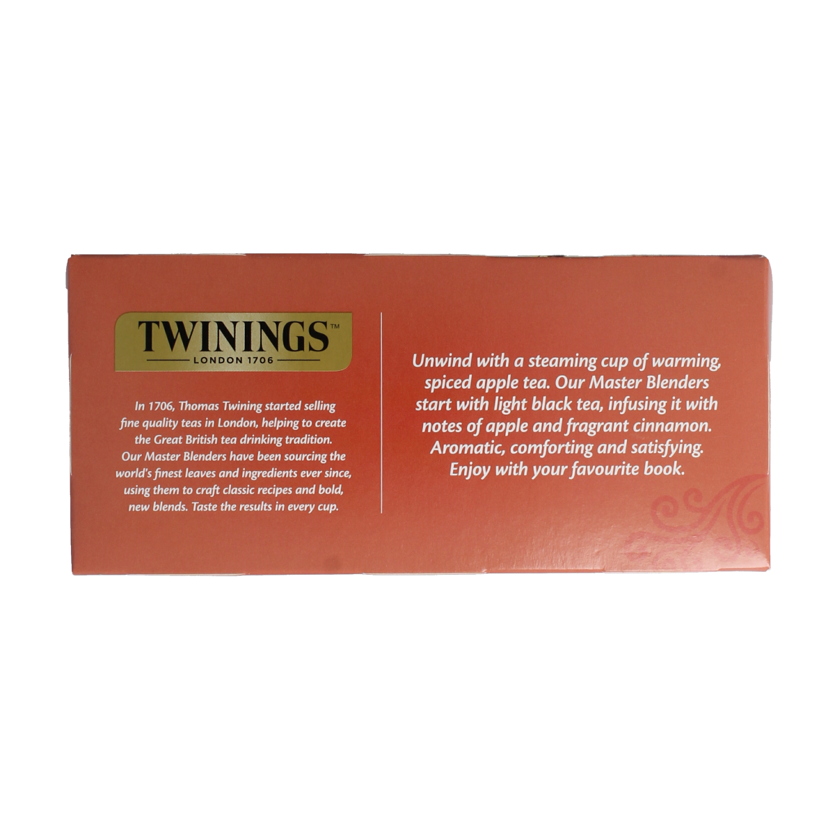 Twinings Apple cinnamon raisin 25.00 Zakjes