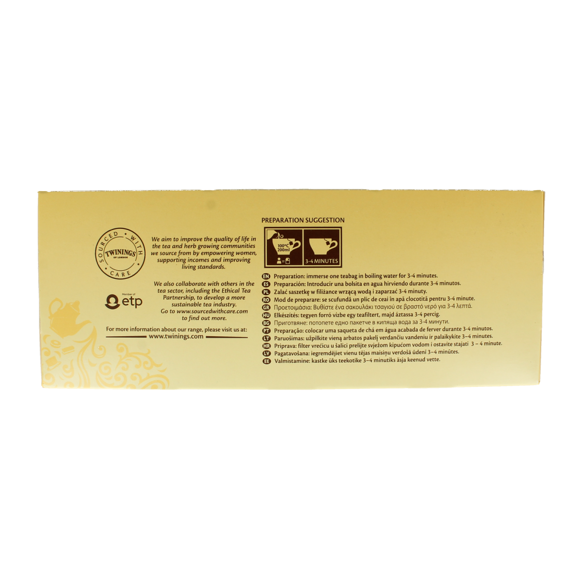 Twinings Earl grey envelop 100.00 Zakjes