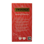 Twinings Rozenbottel hibiscus 20.00 Zakjes