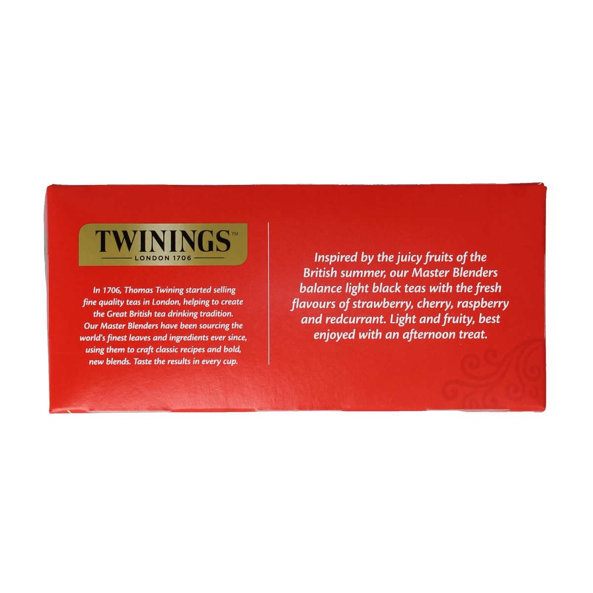 Twinings Red fruits tea 25.00 Zakjes