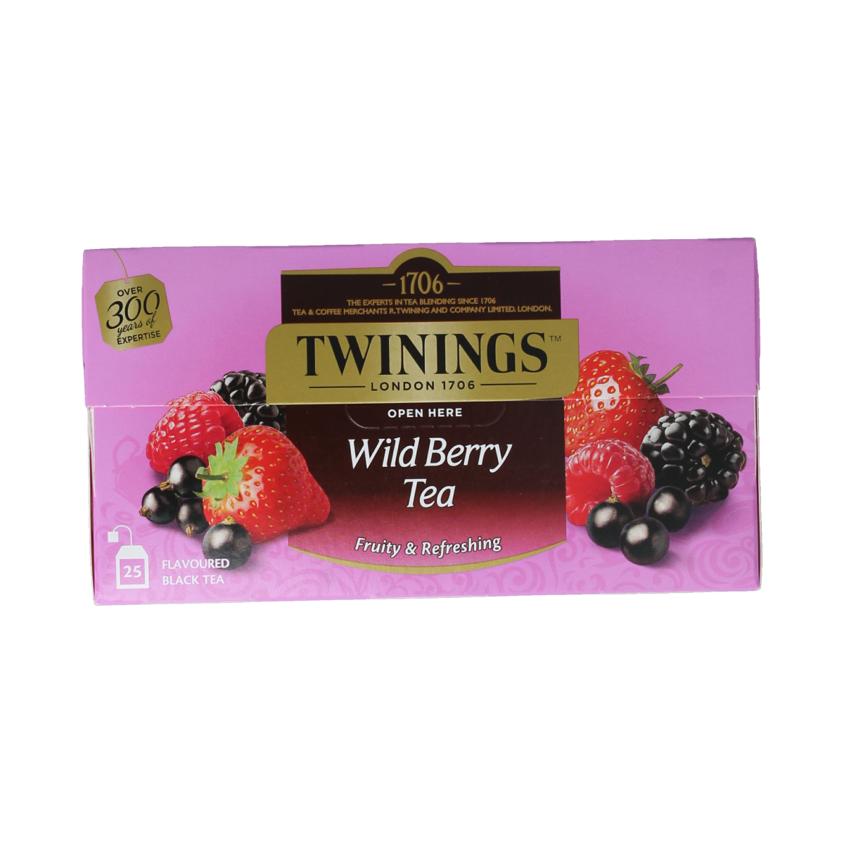 Twinings Wildberry tea 25.00 Zakjes