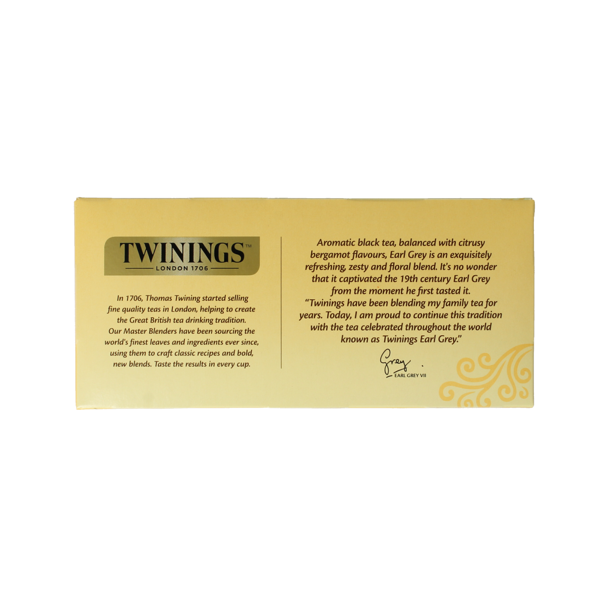 Twinings Earl grey decaf envelop zwart 25.00 Zakjes