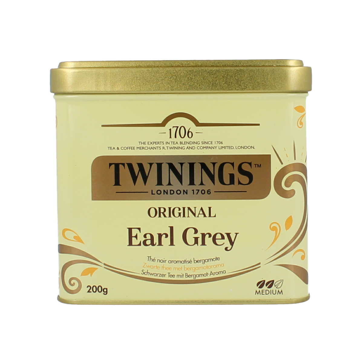 Twinings Earl grey thee blik 200.00 Gram