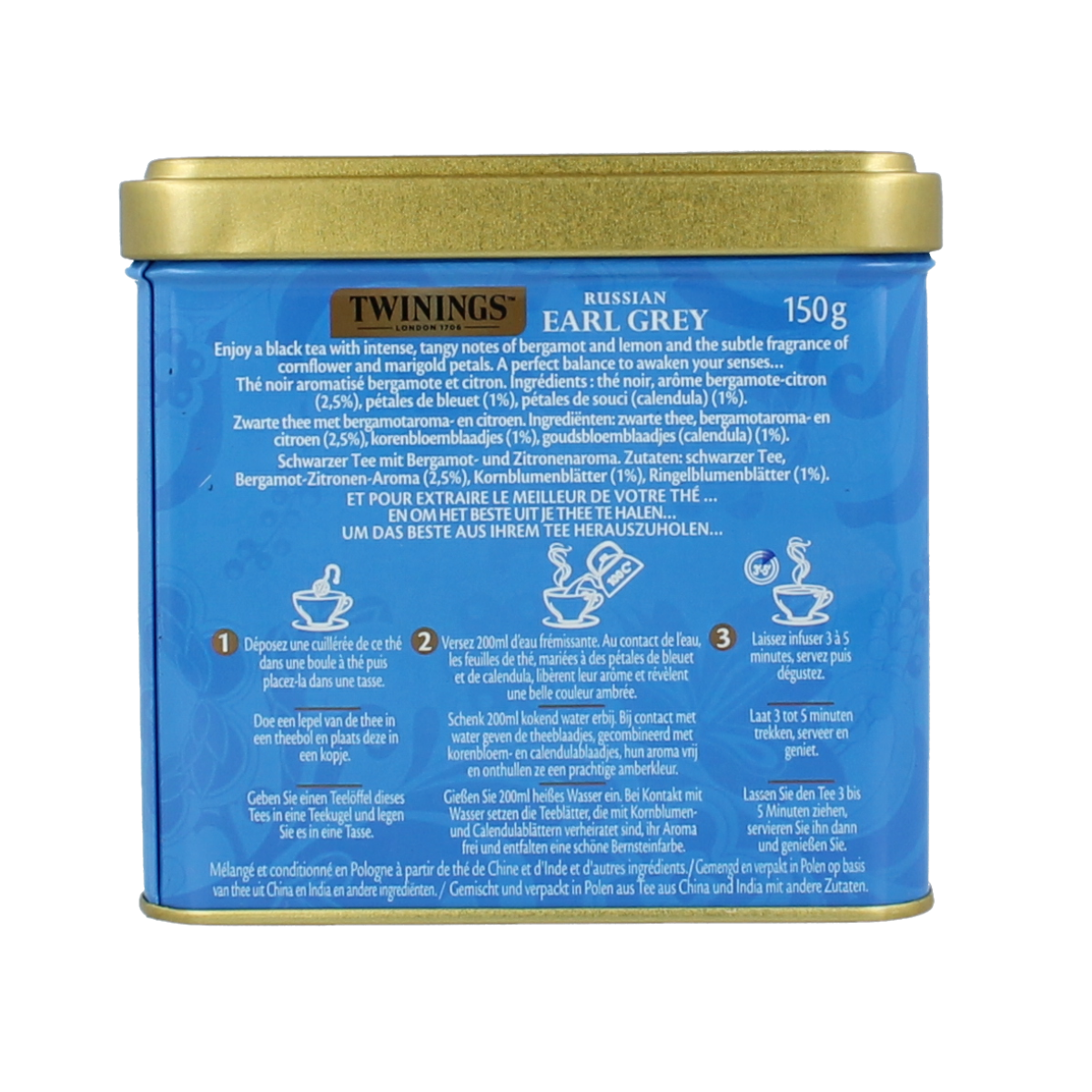 Twinings Earl grey Russian 150.00 Gram
