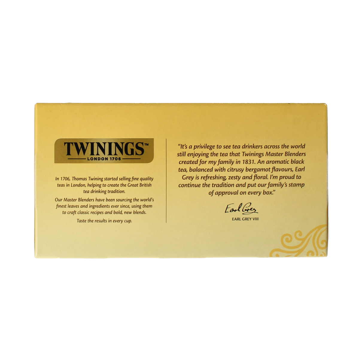 Twinings Earl grey envelop 50.00 Stuks