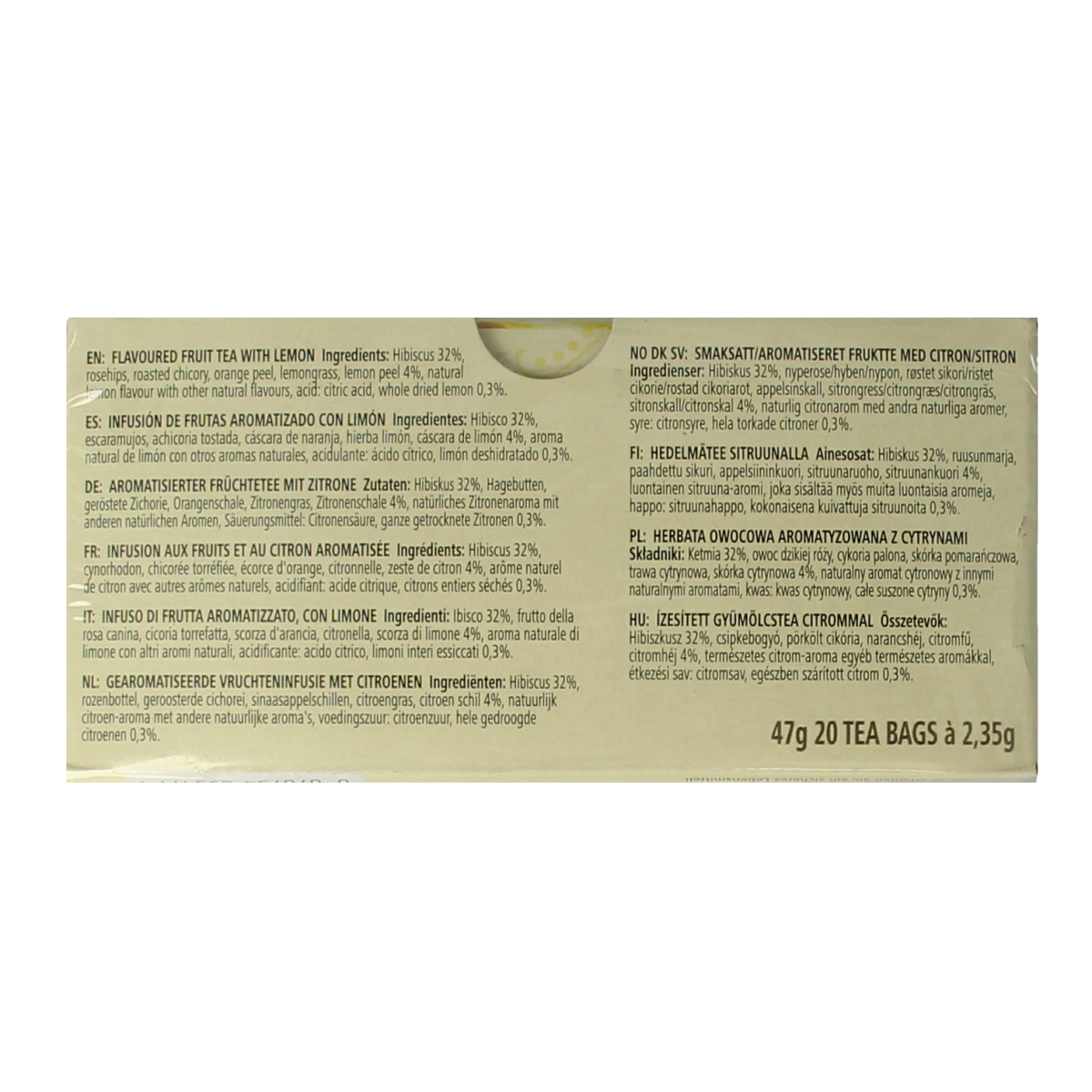 Celestial Season Lemon zinger herb tea 20.00 Zakjes