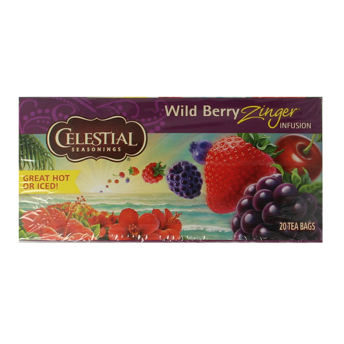 Celestial Season Wild berry zinger herb tea 20.00 Zakjes