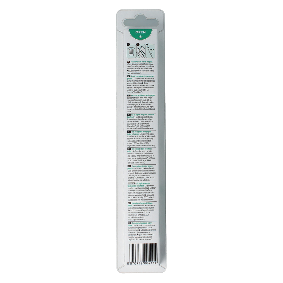 GUM Tandenborstel classic soft grote kop 1.00 Stuks
