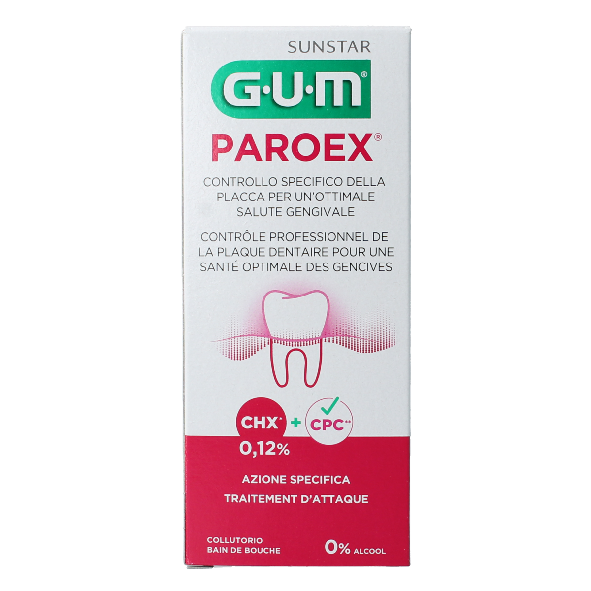 GUM Paroex mondspoelmiddel 300.00 Milliliter