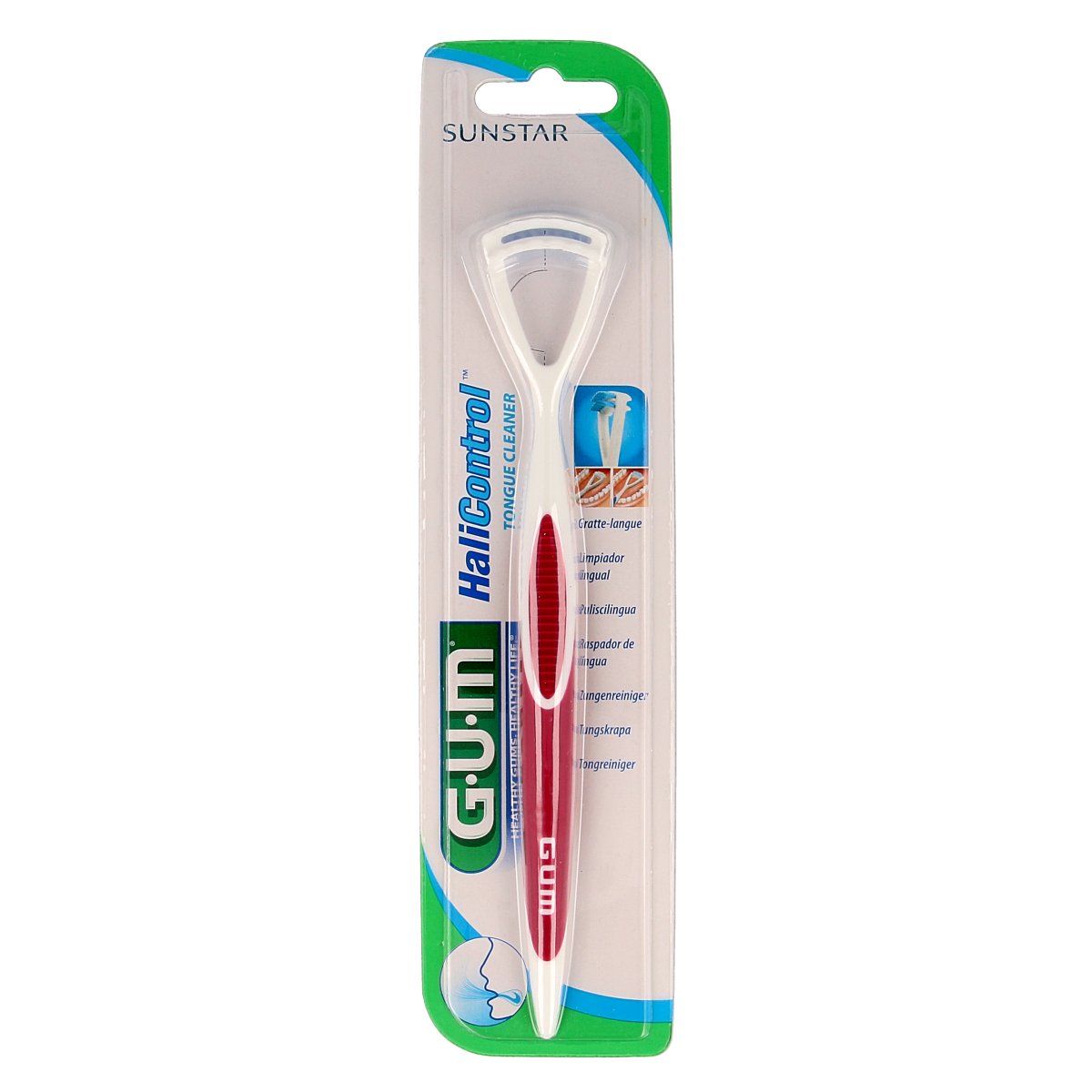 GUM HaliControl tongreiniger 1.00 Stuks