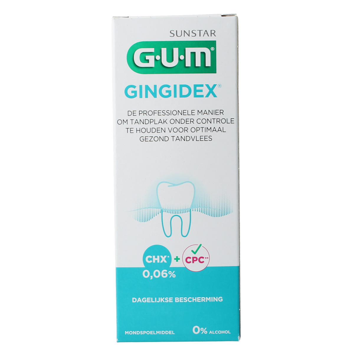 GUM Gingidex mondspoelmiddel 300.00 Milliliter