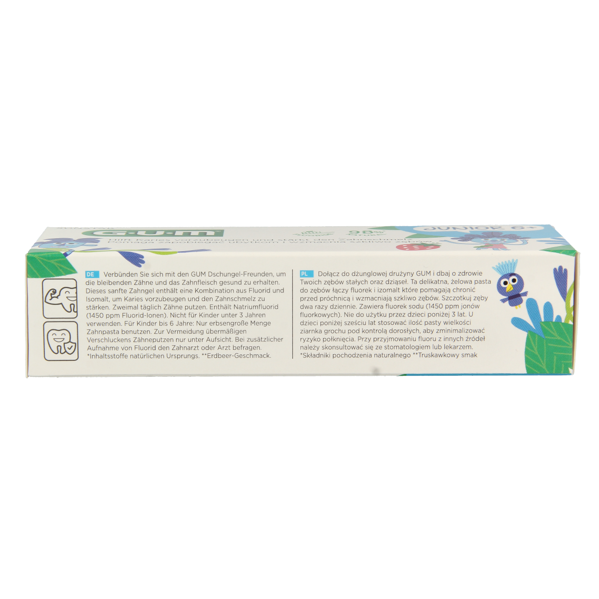GUM Junior tandpasta 50.00 Milliliter