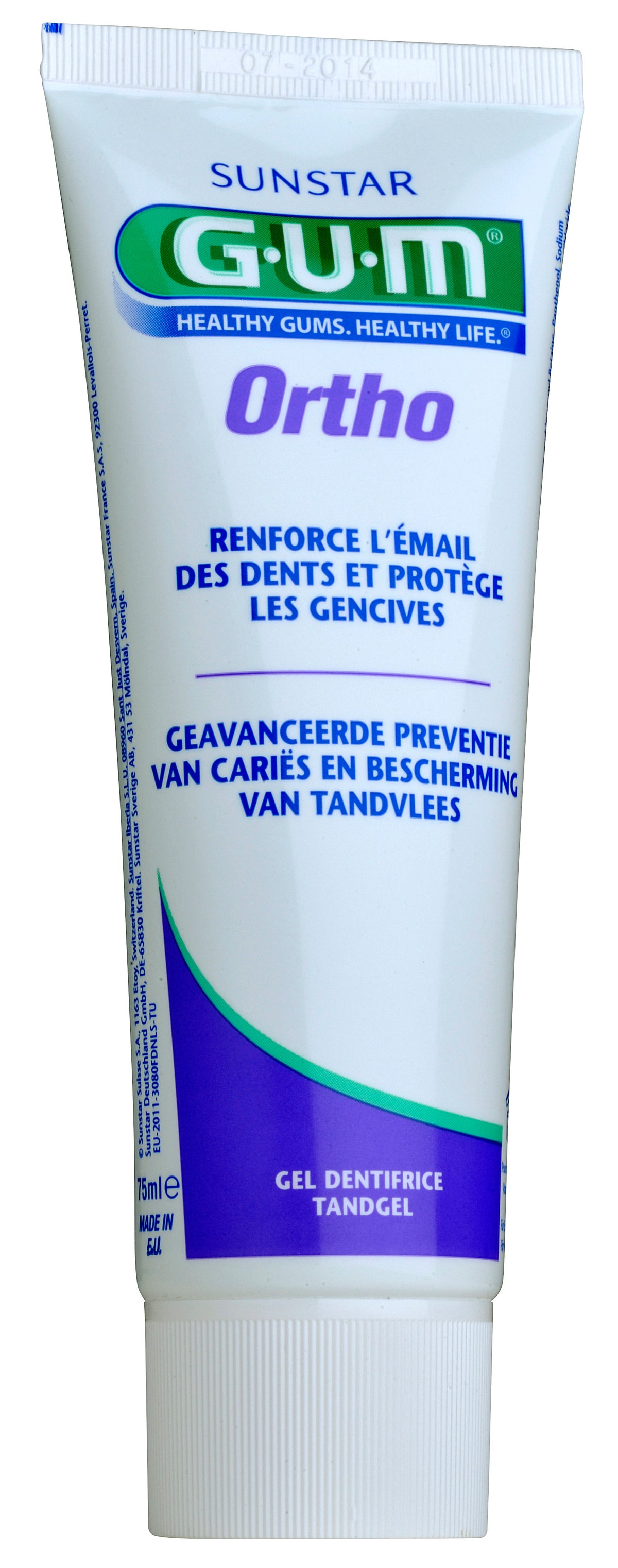 GUM Ortho tandpasta 75.00 Milliliter