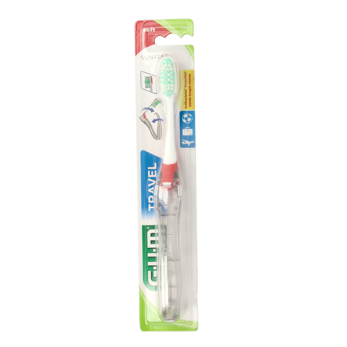 GUM Reis tandenborstel 1.00 Stuks