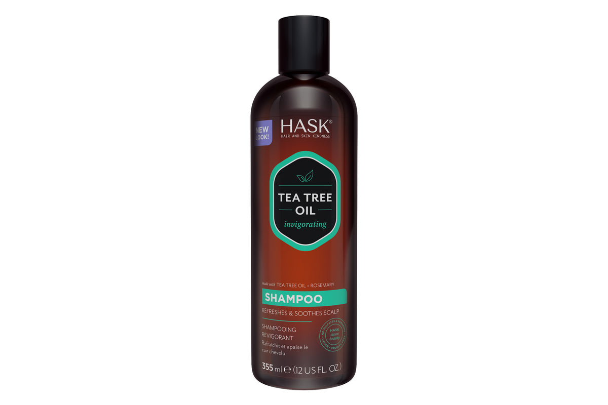 HASK Shampoo tea tree oil & rosemary 355.00 Milliliter