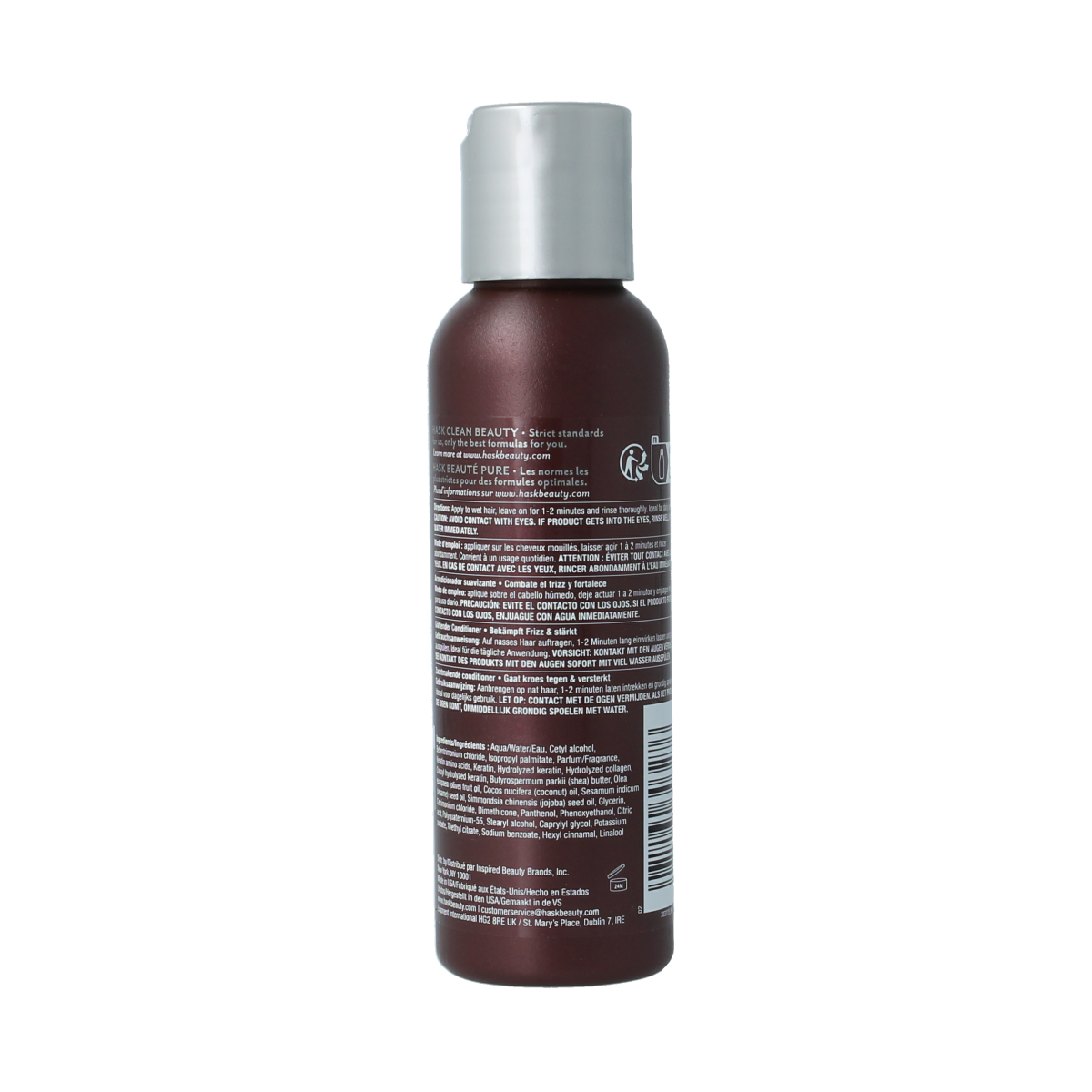 HASK Keratin protein smoothing conditioner travel size 100.00 Milliliter