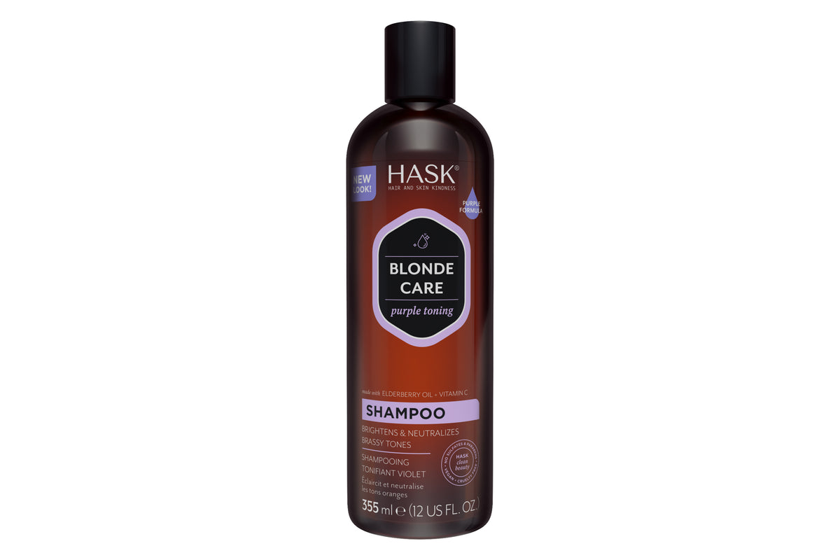 HASK Shampoo blonde care purple toning 355.00 Milliliter