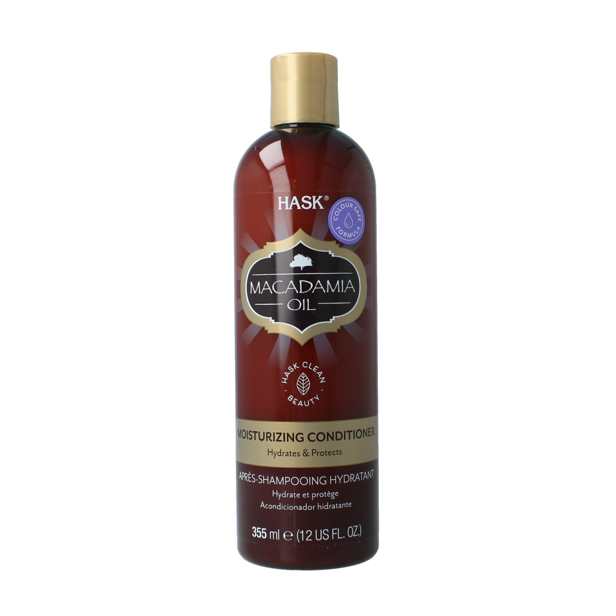 HASK Conditioner moisuturizing macadamia oil 355.00 Milliliter
