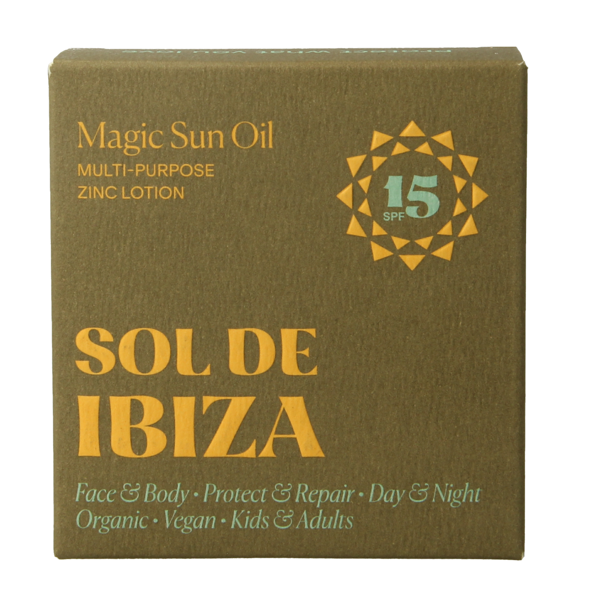 Sol De Ibiza Zonneolie beschermend & herstellend SPF15 bio 30.00 Milliliter