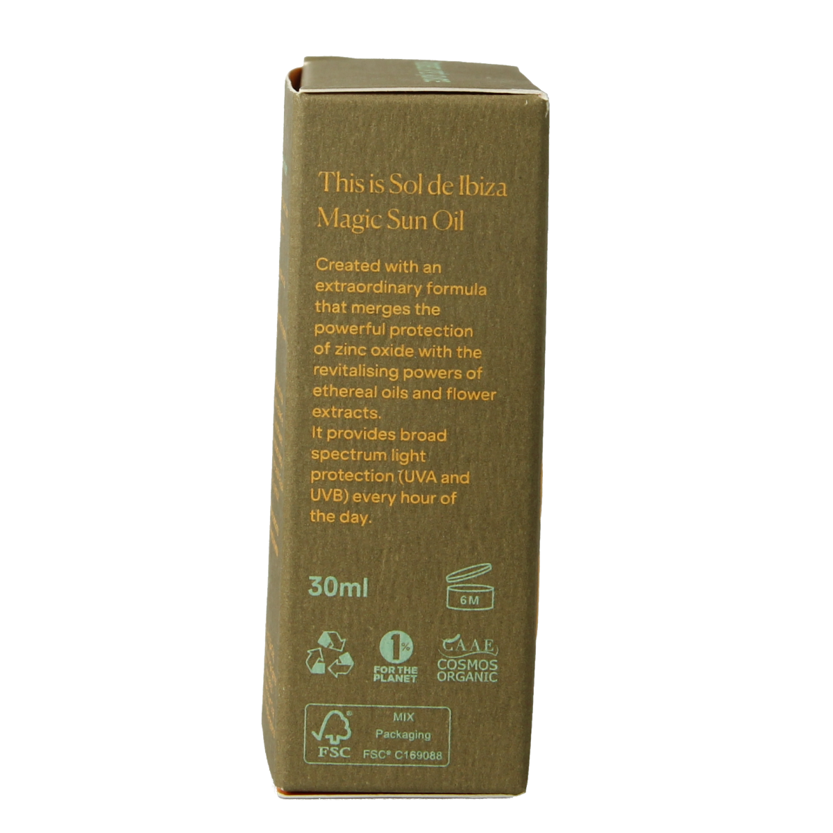 Sol De Ibiza Zonneolie beschermend & herstellend SPF15 bio 30.00 Milliliter