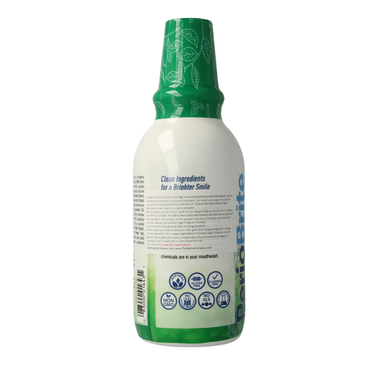 Natures Answer PerioBrite mondwater coolmint 480.00 Milliliter