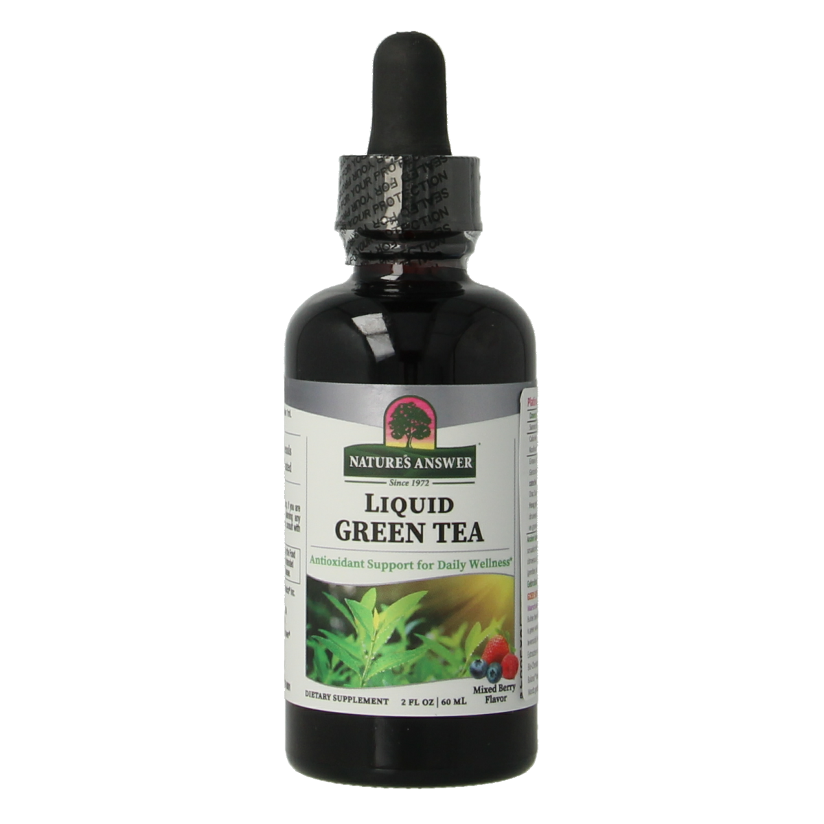 Natures Answer Groene thee extract alcoholvrij met 50% EGCG 60.00 Milliliter