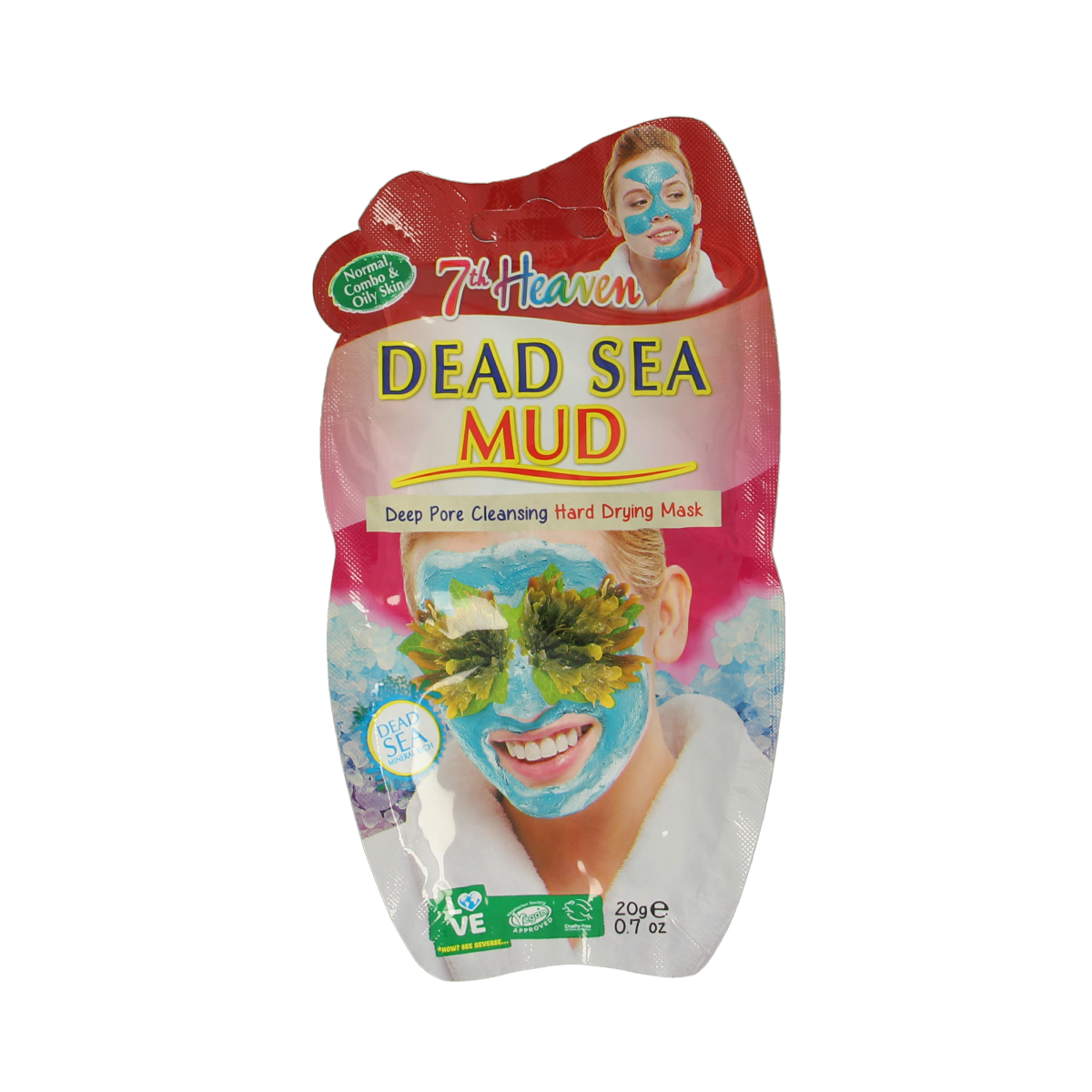 Montagne 7th Heaven gezichtsmasker dead sea mud pac 20.00 Gram